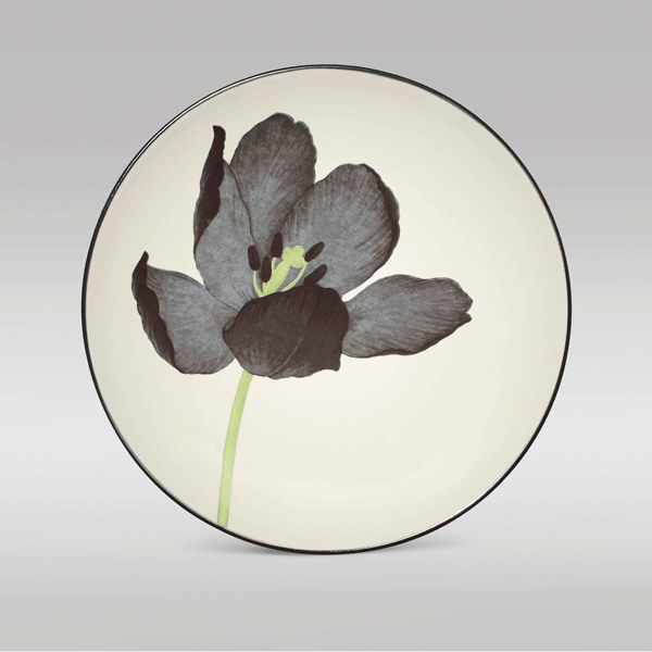 Floral Accent Plate 21cm